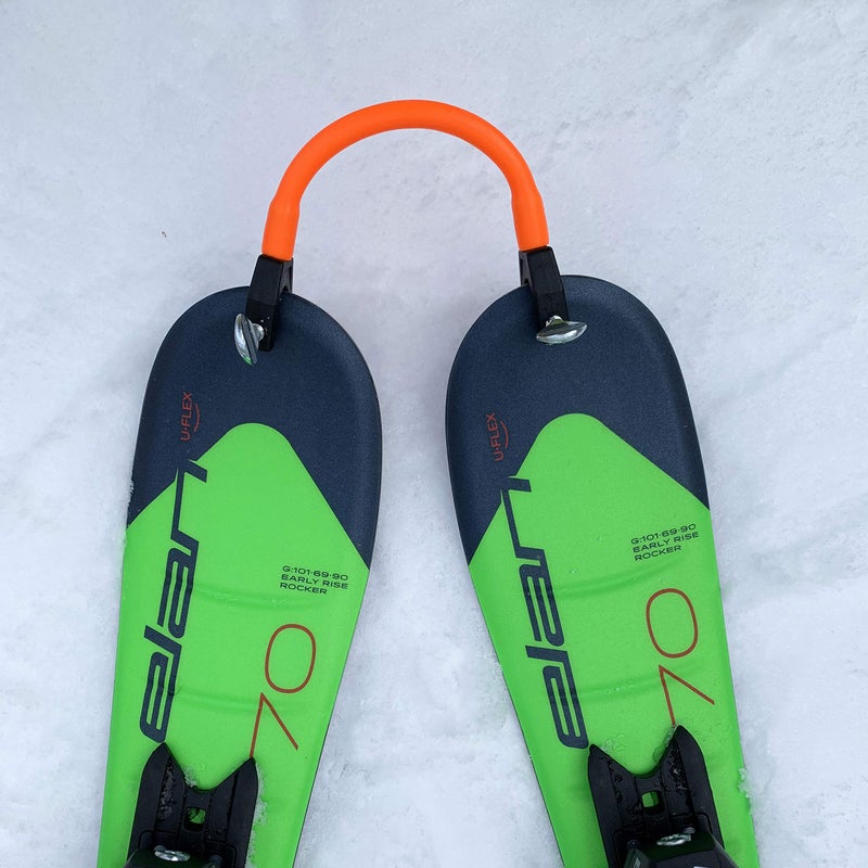 Edgie Wedgie Slope Ropes x Edgie Wedgie Learn-to-Ski Pack (Orange - Edgie Wedgie only) - Image 2